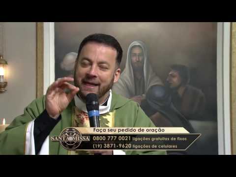Santa Missa - 04/07/17 - Homilia Frei Rinaldo - Como enfrentar as tempestades da vida