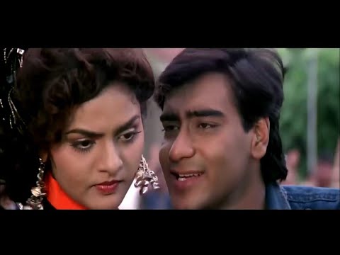 Jise Dekh Mera Dil Darkha 4K Love Song❣️|Kumar Sanu|Ajay Devgan,Madhu|❣️College Love Song ❣️