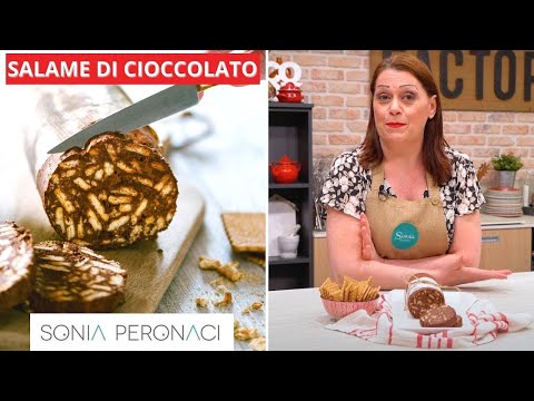 Chocolate Salami - Easy Recipe - Sonia Peronaci
