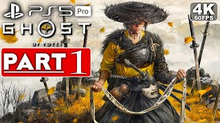 GHOST OF YOTEI Gameplay Walkthrough Part 1  [4K 60FPS PS5 PRO] - No Commentary (FULL GAME)