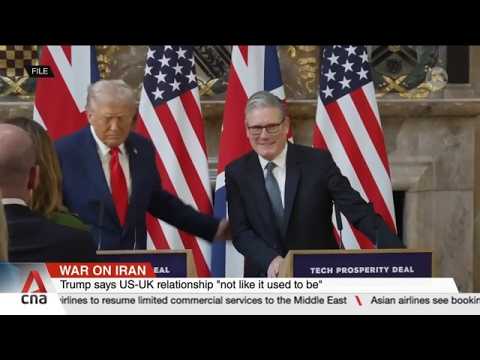 Trump says US-UK relationship 'not like it used to be' amid row over war on Iran