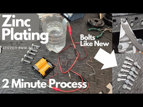 Zinc Plating Bolts In 2 Minutes Flat - The Only Guide You Need