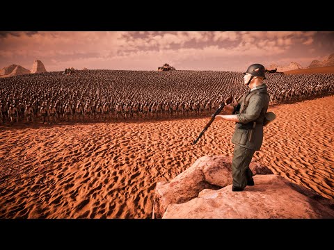 20,000 WW2 GERMANY ARMY SOLDIERS vs. 1 MILLION ZOMBIES | Ultimate Epic Battle Simulator 2 | UEBS 2