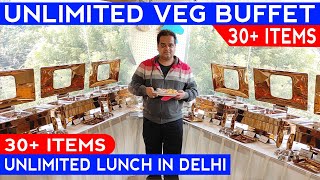 Unlimited Lunch Buffet in Delhi - 30+ ITEMS ! South Delhi Buffet ! Unlimited Food in Delhi