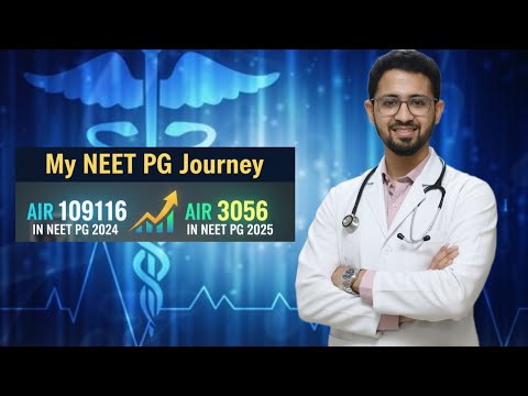  The Comeback: How I Secured AIR 3056 in NEET PG 2025! My Complete Journey & Strategy #NEETPG 