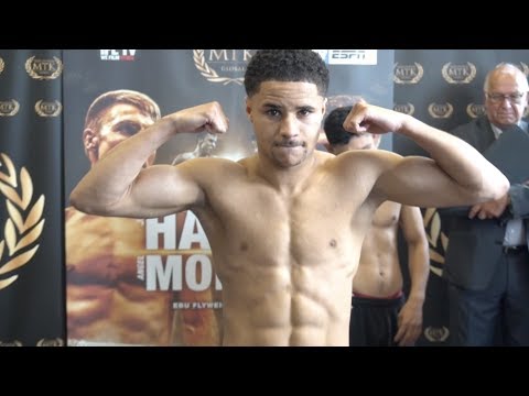 TITLES SOON FOR 'BABY JAKE' - JACOB ROBINSON v JOSE AGUILAR OFFICIAL WEIGH IN & HEAD-TO-HEAD