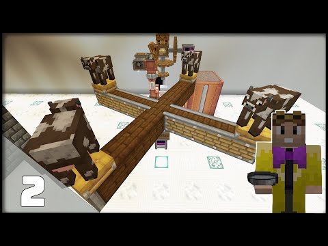 THE DAIRY GO-ROUND! | Minecraft Create Mod! Ep02