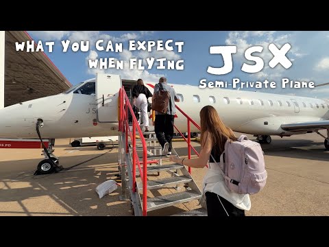 Flying JSX Semi Private Plane Experience HONEST REVIEW