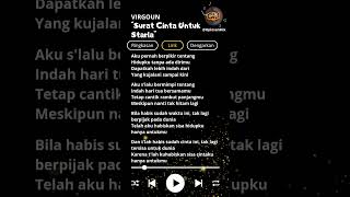 Download lagu Lirik Lagu SURAT CINTA UNTUK STARLA | #liriklagu #virgoun #lastchild #suratcintauntukstarla #lyrics mp3