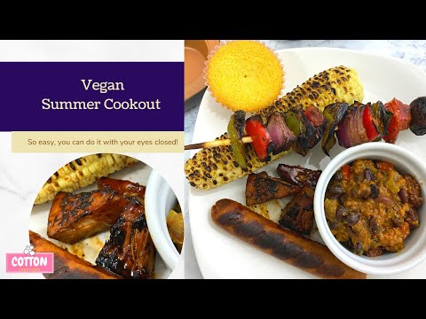 2020 Summer Vegan Cookout Food | Jackfruit Rib Tips |...
