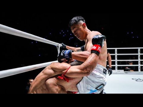 【ONE FF】三日月蹴りがグサリ、シンイチ・ウォーワンチャイがノンビアに何もさせずTKO圧勝