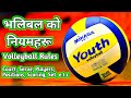 [नेपाली] भलिबल को नियमहरू - Volleyball Rules in Nepali - भलिबल नि
