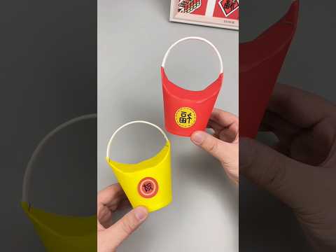 Paper cup gift box #shorts1