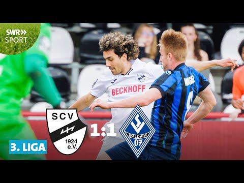 SC Sport Club Verl 1-1 SV Sport Verein Waldhof Man...