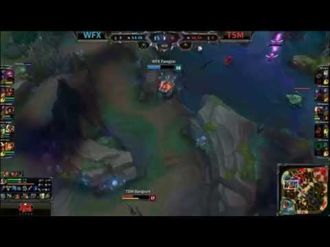 Bjergsen Great Escape  2015 NA LCS (WFX VS TSM)