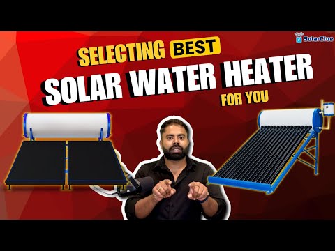 Solar Water Heater video