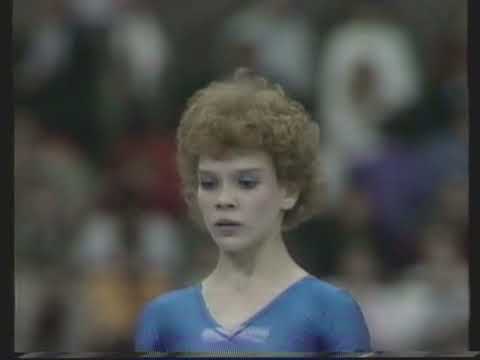 Dagmar Kersten (GDR) - Worlds 1985 - Team Competition - Balance Beam