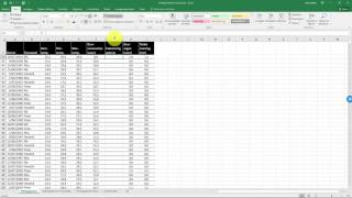 Sorteren in Excel (basis)