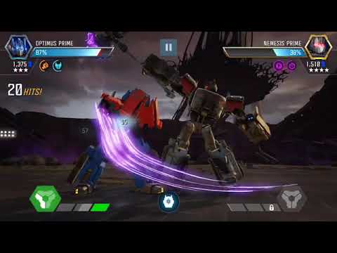 G1 Optimus Prime VS G1 Nemesis Prime - Transformers Forged To Fight