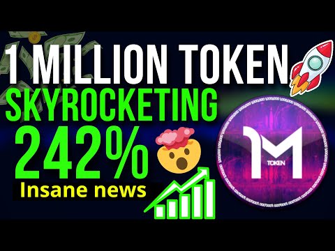 1 Million Token is Skyrocketing 242%| 1MT Coin News and Updates!! | Crypto News