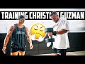TRAINING CHRISTIAN GUZMAN FOR THE DAY | ARM DAY AT ALPHALAND!!