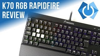 Video thumbnail for Corsair K70 RGB Rapidfire Review | Cherry MX Speed by JoshTechBytes