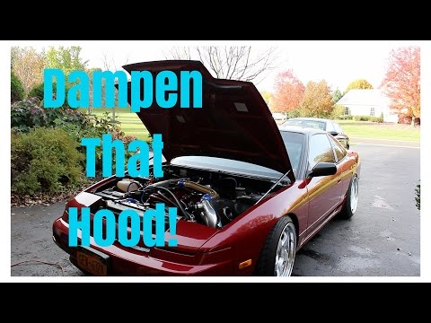 240SX Hood Damper Install | DIY