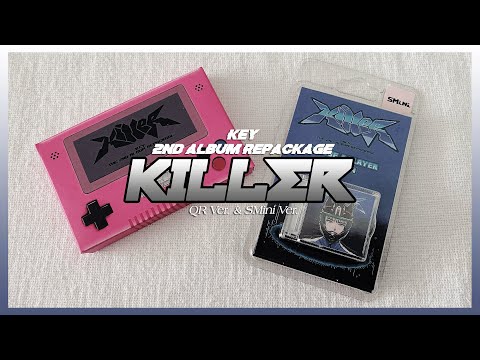 ✿ {Unboxing} Key 키 2nd Album Repackage 'Killer' 킬러 (QR & SMini Ver.) ✿