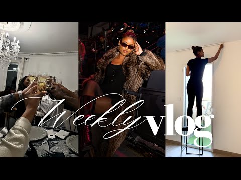 Weekly vlog : maison update, soirée dingue, haul mango, pièce dressing, skincare new