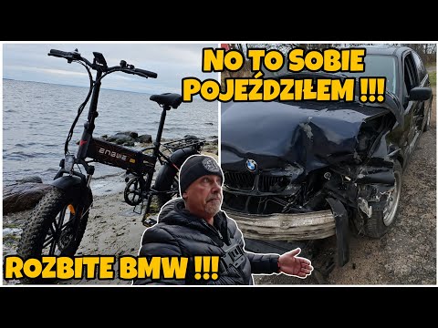SZALONA JAZDA PO PLAŻY ENGWE EP 2 PRO !!!ROZBITE BMW I TO KONKRETNIE