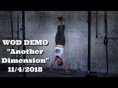 Wod Demo - "Another Dimension" (Paradiso CrossFit)