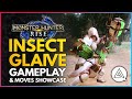 Monster Hunter Rise | New Insect Glaive Weapon Gameplay & Moves Showcase