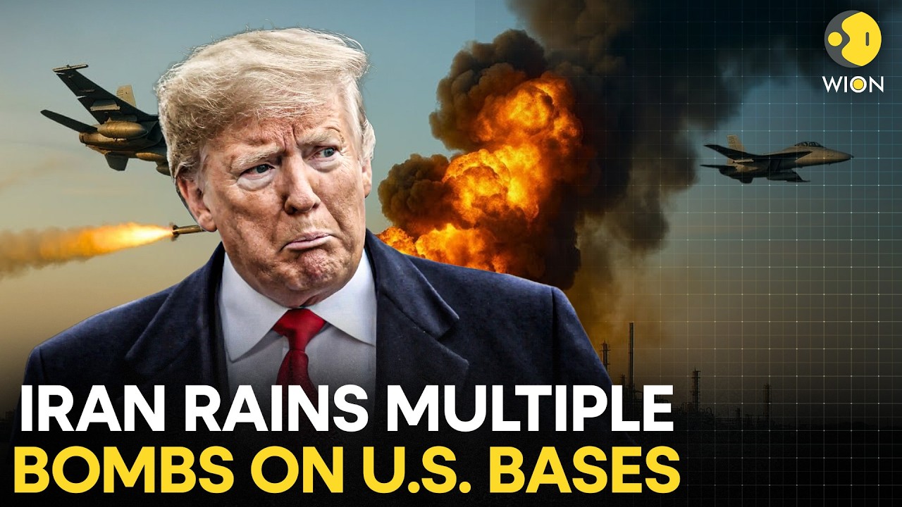US-Iran War LIVE: Iran Launches Massive Missile Barrage On US Targets Across Gulf | WION