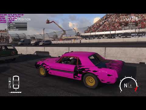 Next Car Game: Wreckfest Walkthrough Part 11 - "National Amateurs: Speedway Busters"
