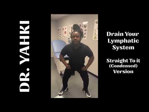 Dr. Yahki - 5 Minute Process to Drain Your Lymphatic System #shorts #dryahki #yahkiawakened