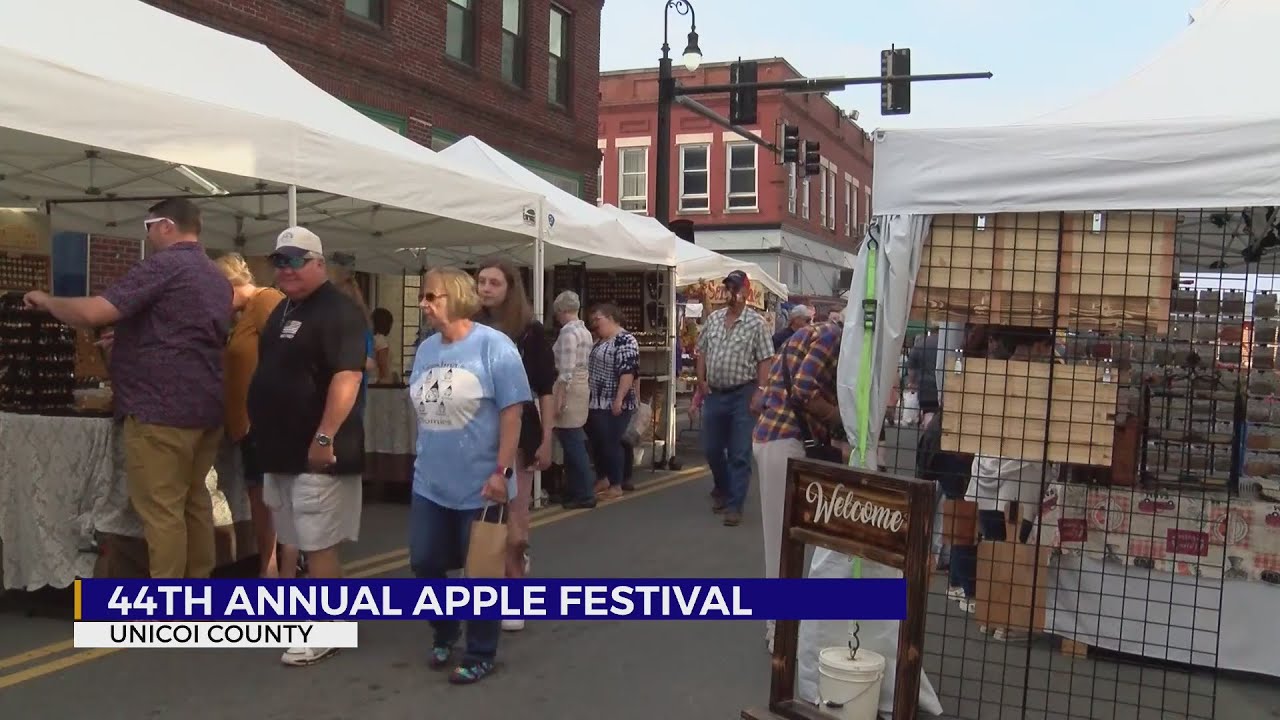 Unicoi County Apple Festival a success, thousands fill streets of Erwin