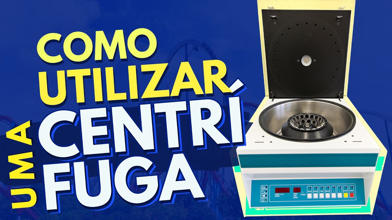 Como utilizar uma (micro) centrífuga - aula prática
