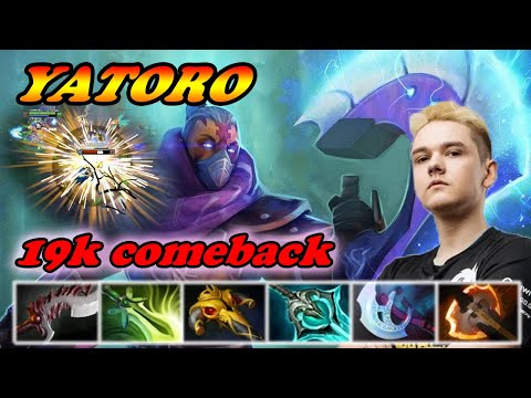 Yatoro Antimage super hard carry 19k comeback | Immortal Best Ranked Gameplay
