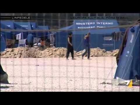 L'INFEDELE 11/04/2011 - Gli immigrati di Manduria