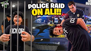 POLICE RAID ON ALI 😳 || ALI KO POLICE NY PAKAR LEYA GTA6 ME 😳 ||