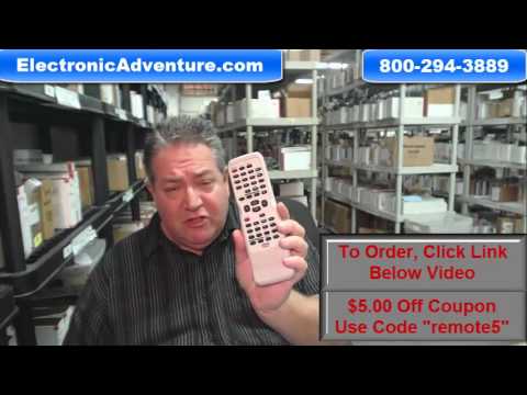 Original NA202CD DVD-VCR REMOTE (NA202) For Sylvania - Emerson - Audiovox - Save $5 with Coupon