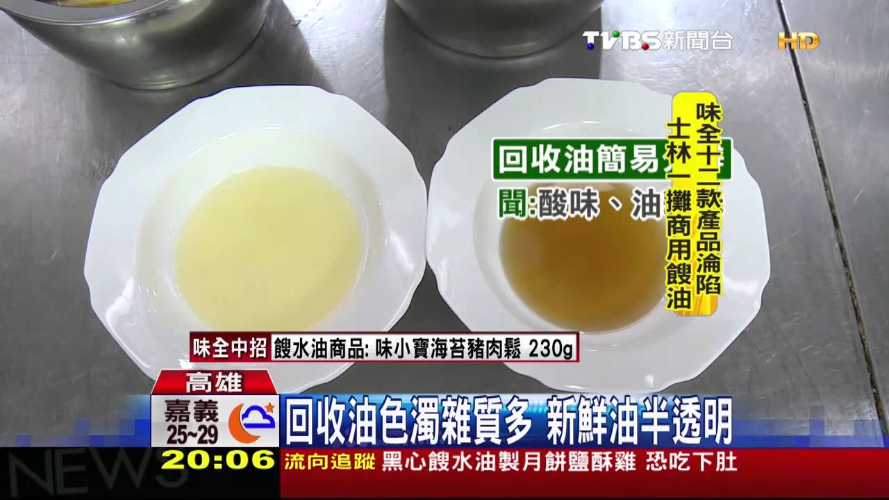 回收油變質恐致癌 來路不明衛生堪憂