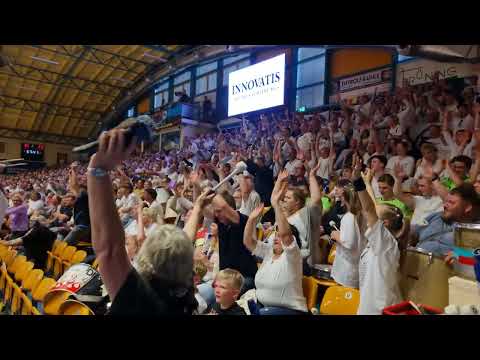 Laola in Dessau. Derbysieg gegen Dresden (02.06.23)