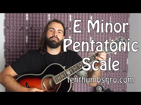 E minor pentatonic scale, the easiest guitar scale - Easy Guitar Lesson - Guitar Tutorial