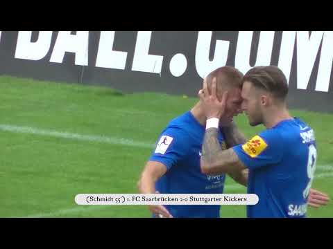 1. FC Saarbrücken - Stuttgarter Kickers | Spielzusammenfassung (6. Spieltag 17/18)
