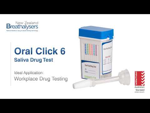 Video: Oral Click 6 Saliva Drug Test Kit