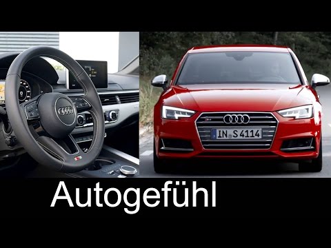 All-new Audi S4 exterior/interior detailed shots with racetrack - Autogefühl