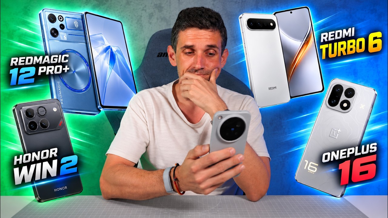 Nadie PODRÁ con el Oneplus 16 y el POCO X9 PRO ¡10000mAh!