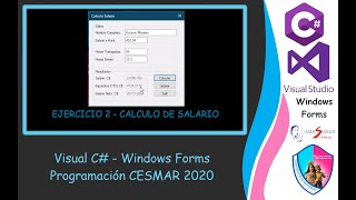 Programación en C# - Ejercicio 2 - Calculo de Salario