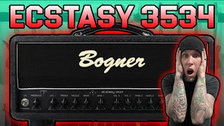 Video thumbnail for Bogner Ecstasy 3534 - Amp Demo by Tyrannosaurus Riffs